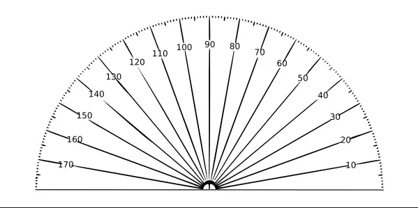 Half Circle Protractor